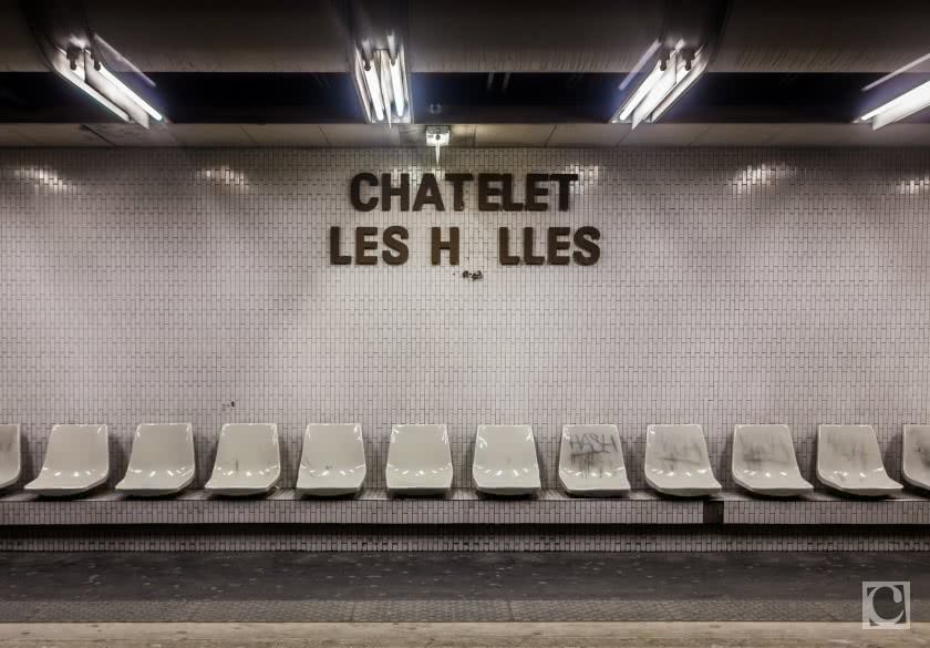 Paris – station RER Châtelet-Les H lles Paris – station RER Châtelet-Les H lles