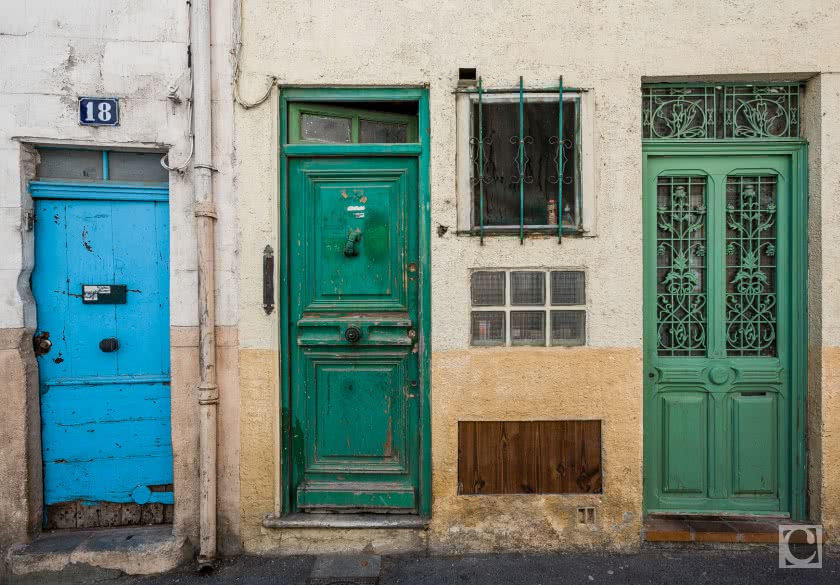 Perpignan (Pyrénées-Orientales) – rue des Amandiers Perpignan (Pyrénées-Orientales) – rue des Amandiers